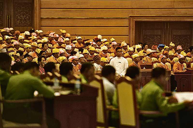 緬甸新國會開議 首要選總統