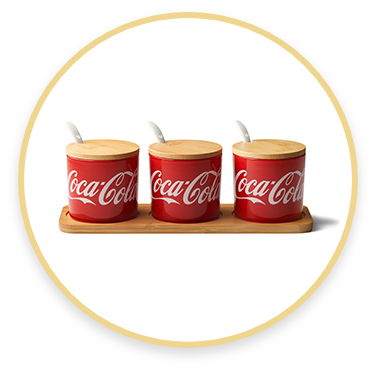可口可樂調味罐（3個裝）。（icoke.hk）