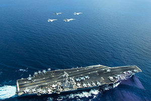 美國更新南海報告 五艘航母及准航母雲集印太