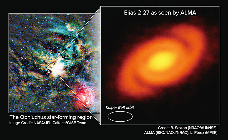 首見新生恆星外形像星系