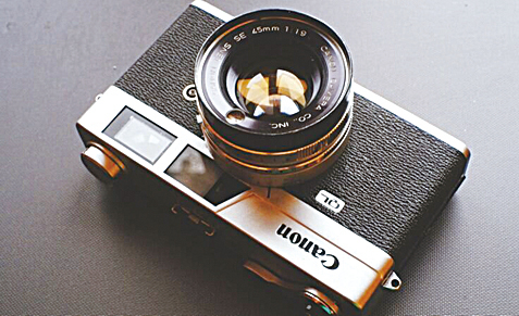 佳能珠海公司日前宣布終止數碼照(錄)相機生產。圖為一款佳能相機。（Pixabay）