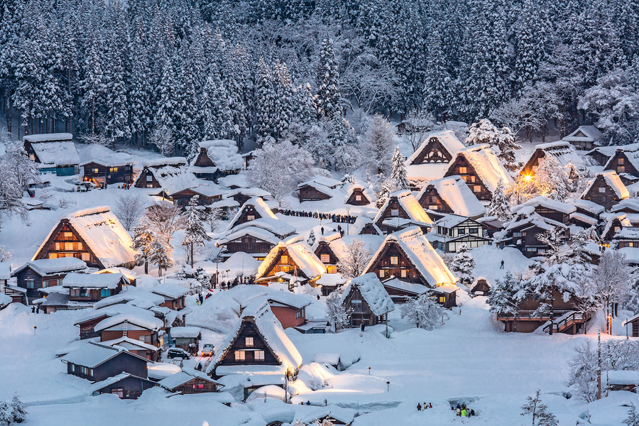 日本冬日魅力 五個最佳景