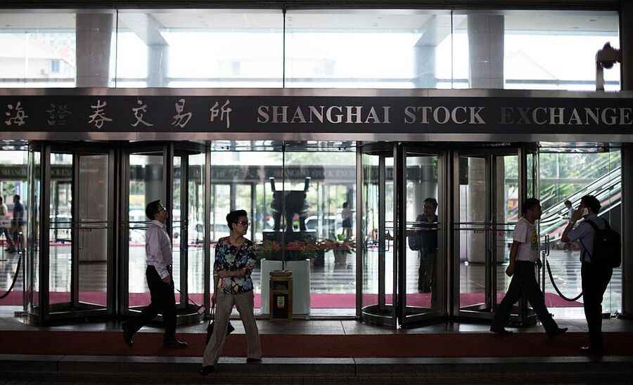 中國A股反彈後再暴跌 單日外資撤離超23億美元