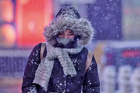 冬季風暴再擊美國 極端天氣威脅一億人