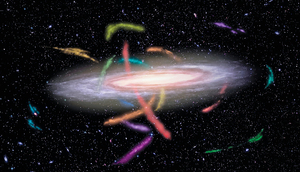 研究發現十二條恆星流圖 有助揭示銀河系暗物質