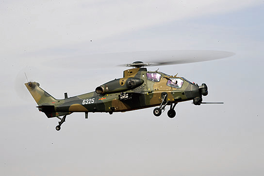共軍30米超低空擾台  疑為武裝直升機