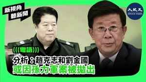 【新視角聽新聞】分析：趙克志和劉金國或因孫力軍案被拋出