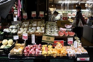 日本1月物價連續五個月反彈 新鮮生果漲逾一成