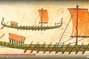 埃及發現四千年前壁畫 描繪古人造船驚人細節