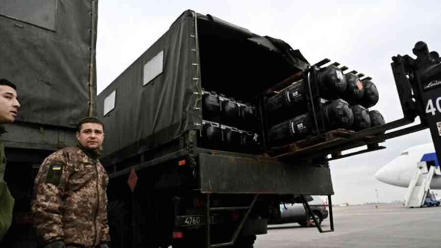 烏克蘭秘密機場運送多國武器