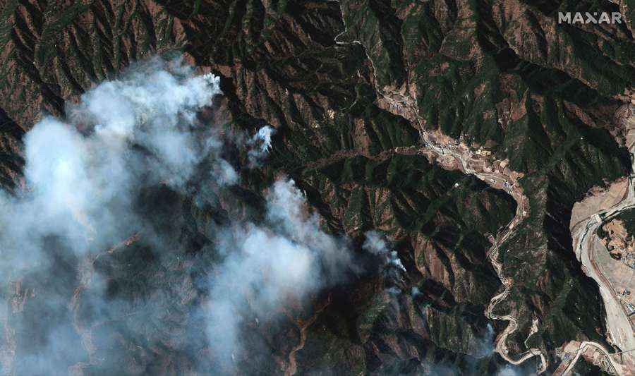 韓國山火肆虐 官方發布全國最高級別火災預警