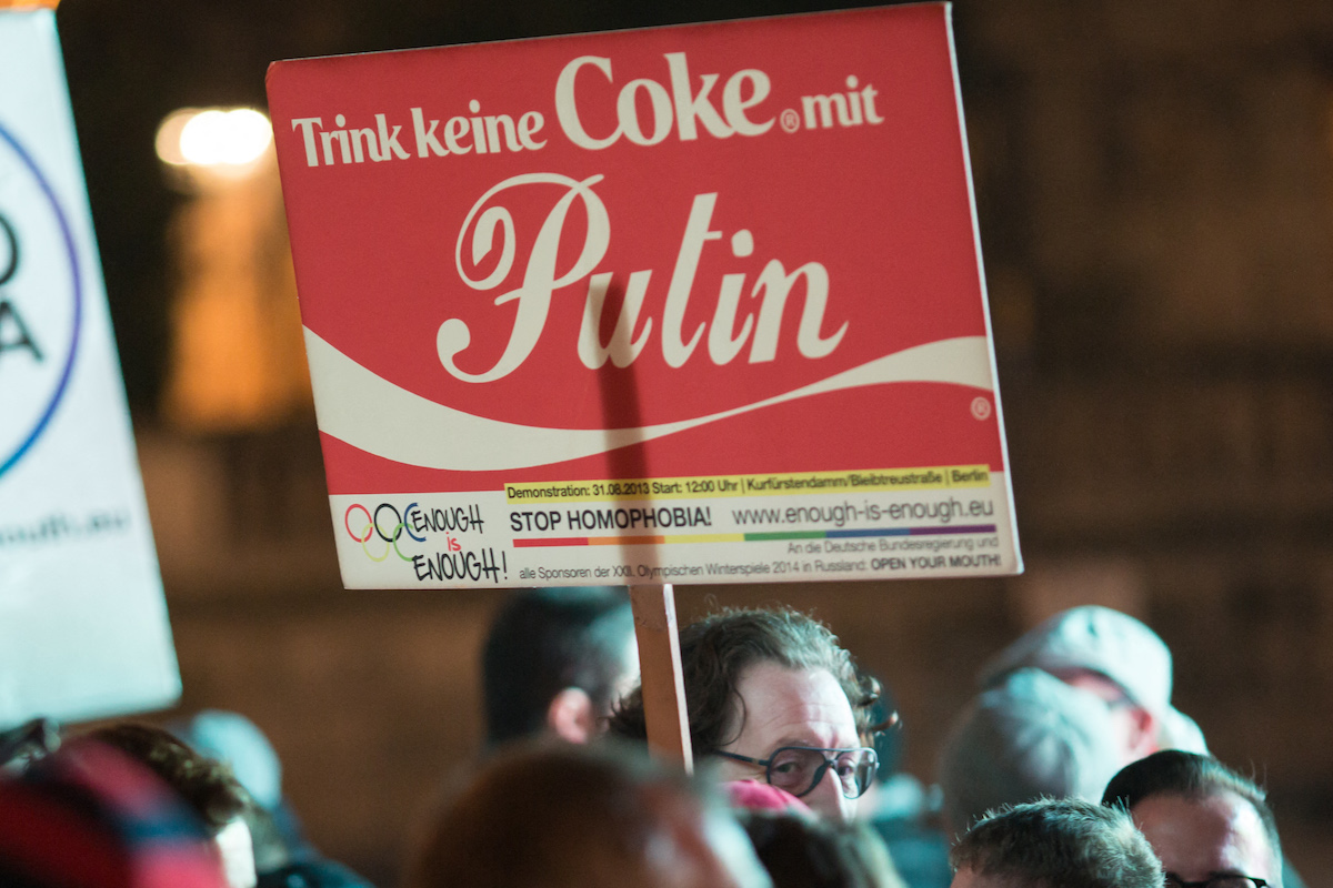 可口可樂公司昨（8日）表示暫停在俄羅斯的業務。（FLORIAN SCHUH / DPA / AFP）