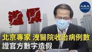 北京專家 洩醫院收治病例數 證官方數字造假