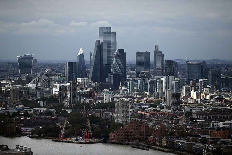 英去年末季GDP按季升1.3% 年度GDP增幅為二戰以來最大