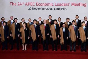 APEC峰會閉幕 籲抵制貿易保護主義
