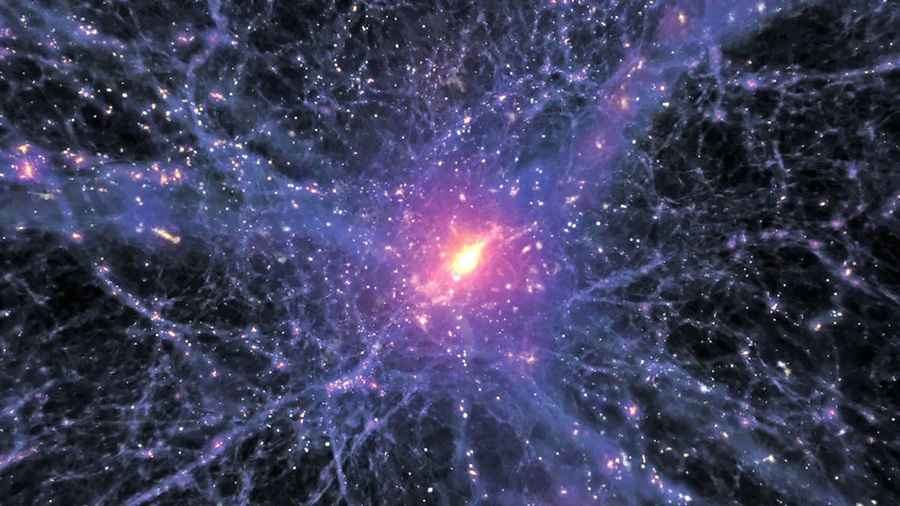 研究：宇宙網控制著星系演化