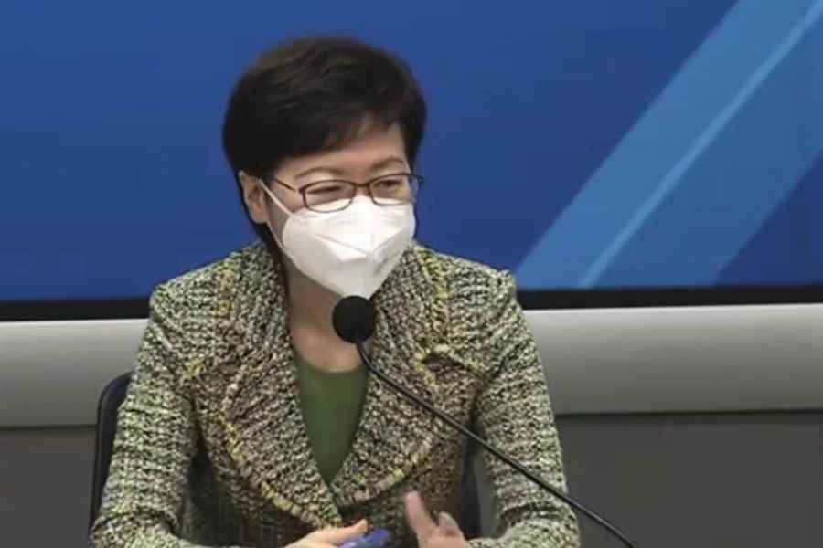 第五波疫情∣3日全民快測只3,000多宗呈報 林鄭：顯示感染不多