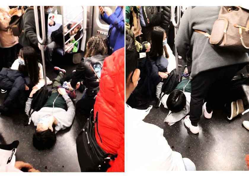 紐約布魯克林地鐵站槍擊案 29傷