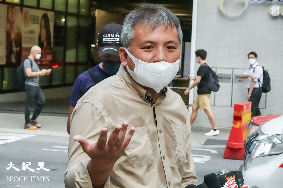 香港記者協會主席陳朗昇，資料圖片。（余鋼／大紀元）