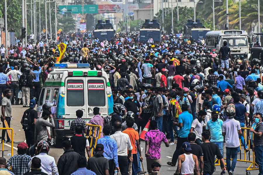 斯里蘭卡深陷「一帶一路」危機 經濟崩盤 全國混亂