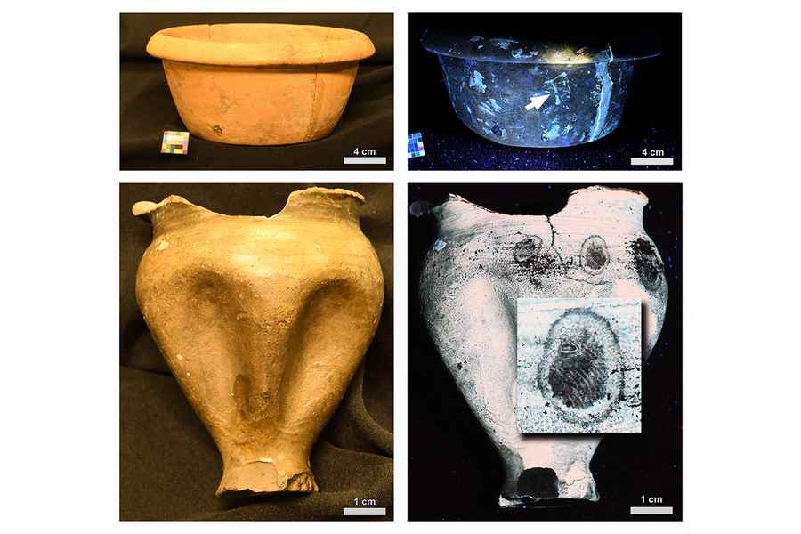 中大團隊利用鐳射螢光成像技術 首次呈現古羅馬文物上的人類指紋