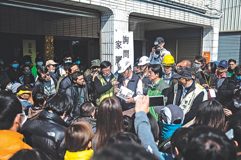 台南地震 不分藍營綠營、中央地方 各界齊心救災