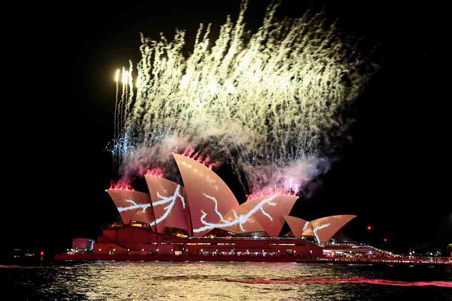 悉尼Vivid燈光節 吸引成千上萬觀眾