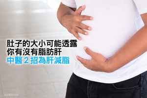 脂肪肝讓大腦提早老了4.2歲 中醫2招為肝減脂