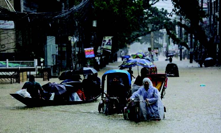 災難性洪災襲孟加拉和印度 59死 數百萬人受困