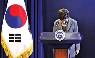 朴槿惠同意明年4月下台 本周或遭彈劾