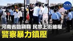 河南省臨潁縣 民眾上街維權 警察暴力鎮壓