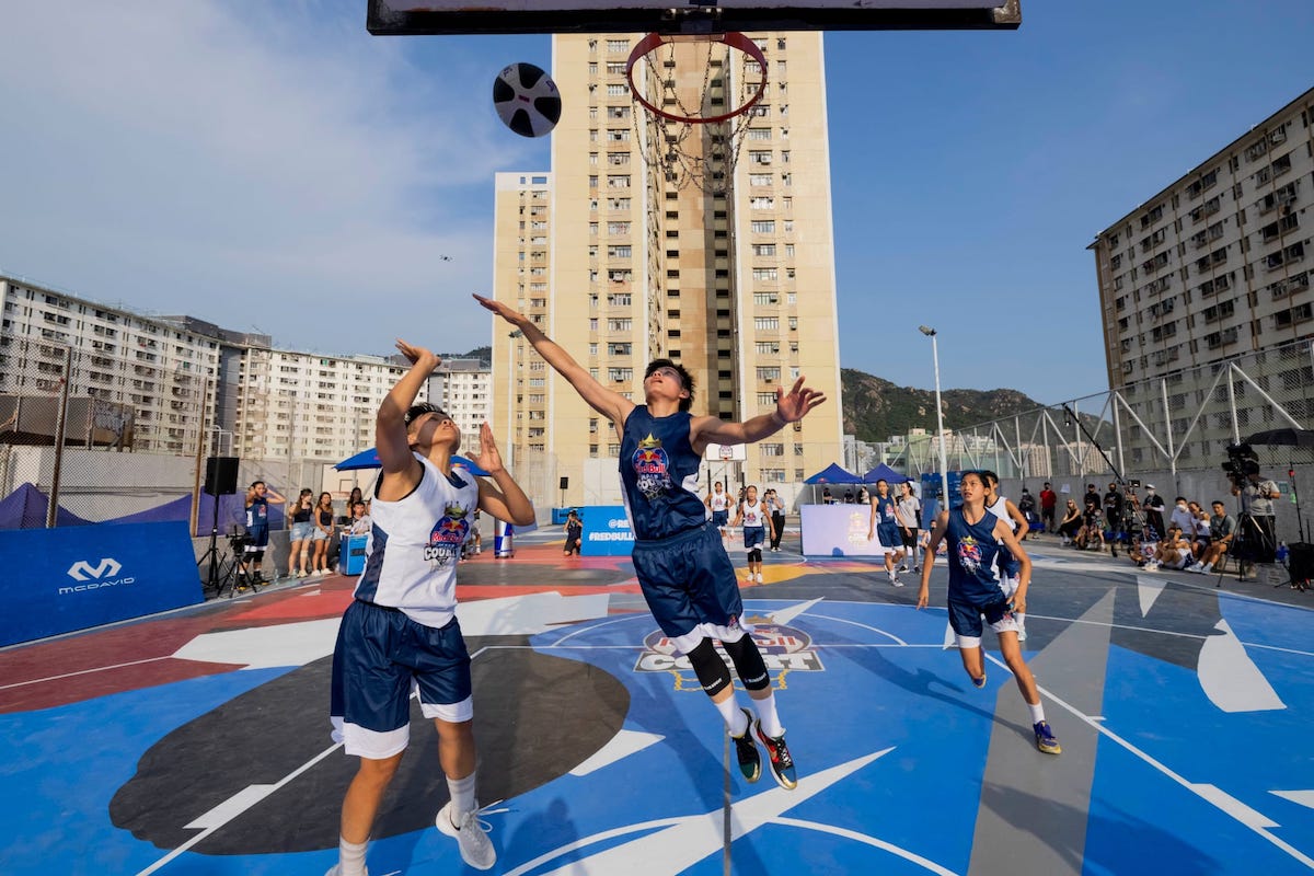 香港區賽事將於屯門友愛和安定邨的愛定商場（H.A.N.D.S）上蓋籃球場進行香港區決賽。（Red Bull提供）