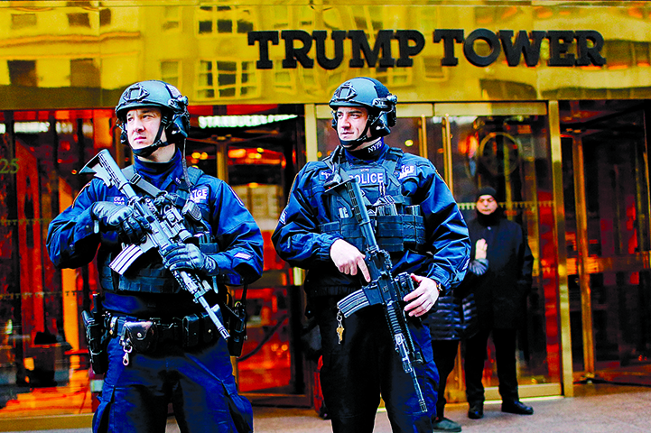 IS威脅就職日恐襲紐約籲聯邦資助安保