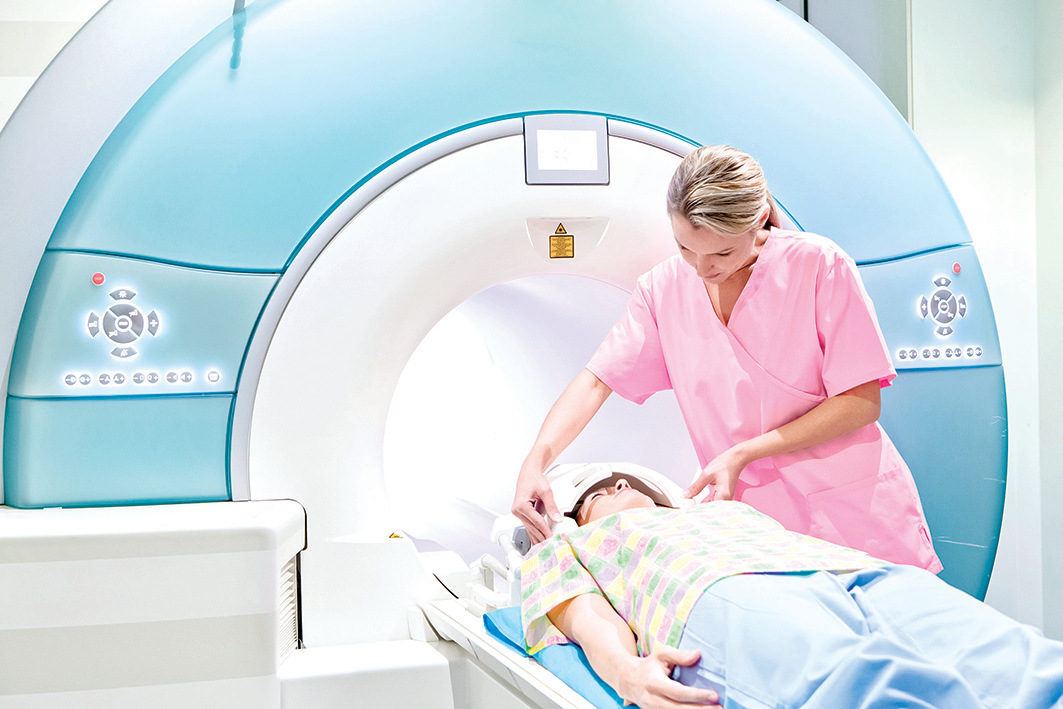 腦部核磁共振掃描圖像示意圖。(Shutterstock)
