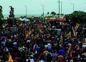 大批抗議者衝入總統官邸  斯里蘭卡總理辭職