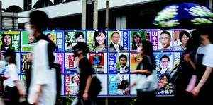 安倍遇刺後日本舉行參議院選舉 執政黨勝算大