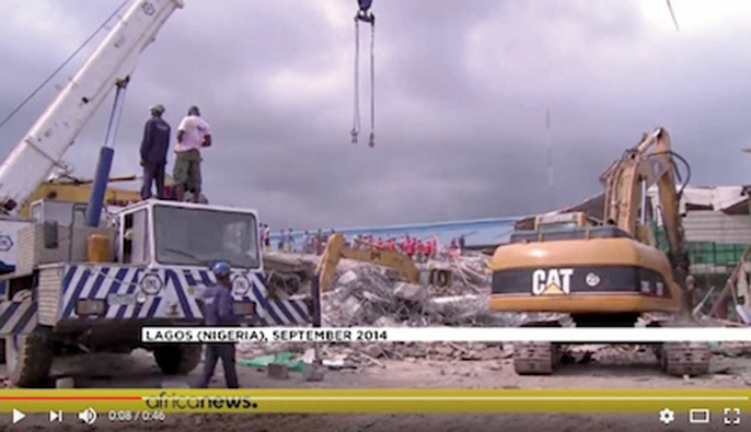 尼日利亞教堂坍塌160死停屍間屍滿為患