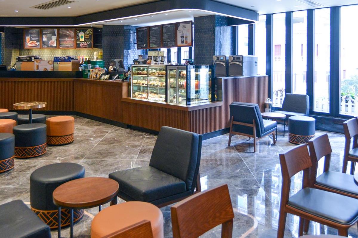 80地納強檢含17餐廳  涉北京道功德林、奧海城添好運點心、朗豪坊星巴克咖啡上榜。（星巴克Facebook）
