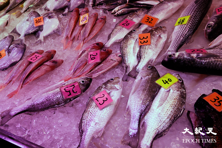 長沙灣副食品批發市場鯽魚樣本含孔雀石綠 食安中心下令停售