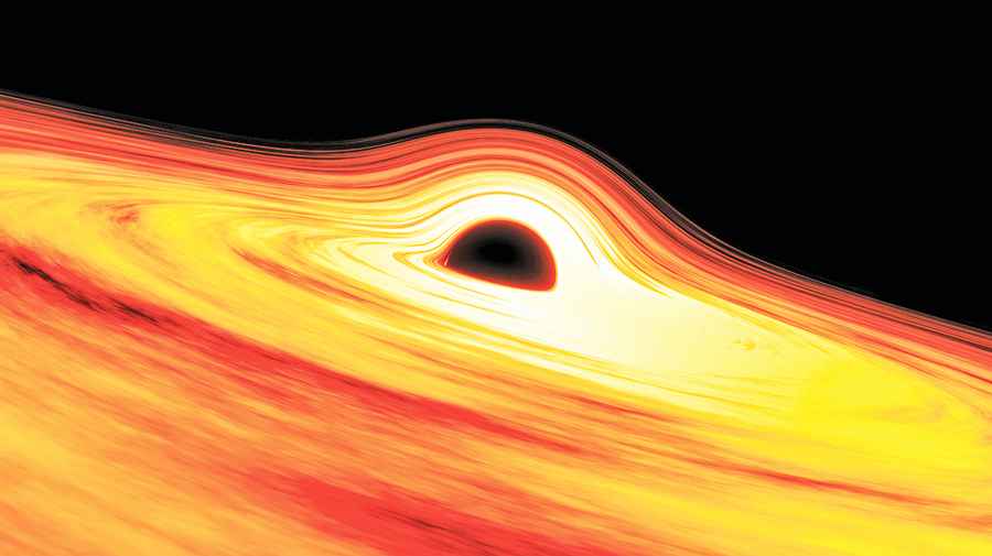 研究發現：銀河系中心區域除了超級黑洞幾乎空無一物