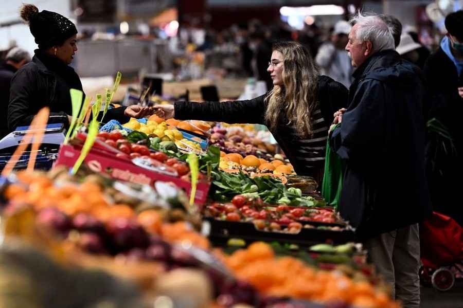 澳洲10月消費者物價按年通脹回落至6.9% 蔬果價格仍處高位（附走勢圖）