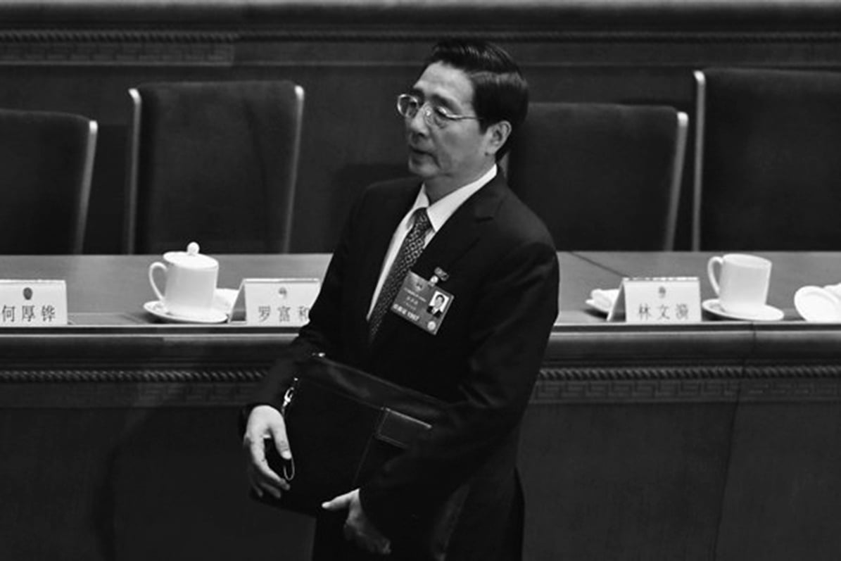習近平再次連任明朗之際，「反腐、打虎」正在逼近中共政法委書記郭聲琨。圖為郭聲琨資料照。（Feng Li/Getty Images）