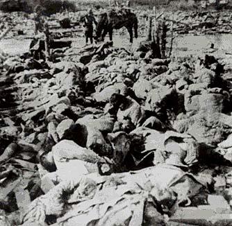 南京大屠殺。（網絡圖片）