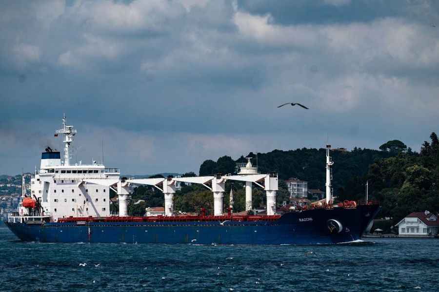 延誤逾五個月  烏克蘭首艘運穀船貨物遭買主拒收