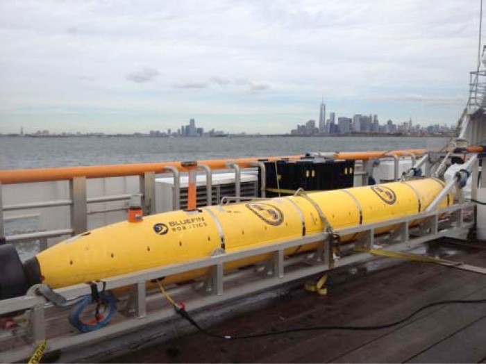 圖為美國海軍其中一款水下無人航行器。（美國海軍研究實驗室）