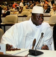 西非領袖籲岡比亞總統賈梅 下個月下台