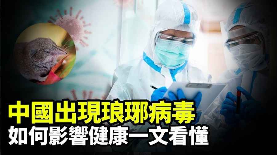中國出現琅琊病毒 如何影響健康一文看懂