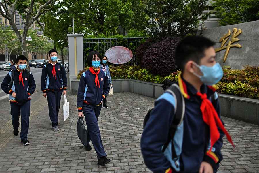 上海中小學生入校須持24小時核酸證明 引批評
