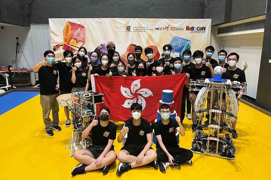 中文大學學生團隊擊敗世界各地強隊 亞太機械人大賽奪得金牌