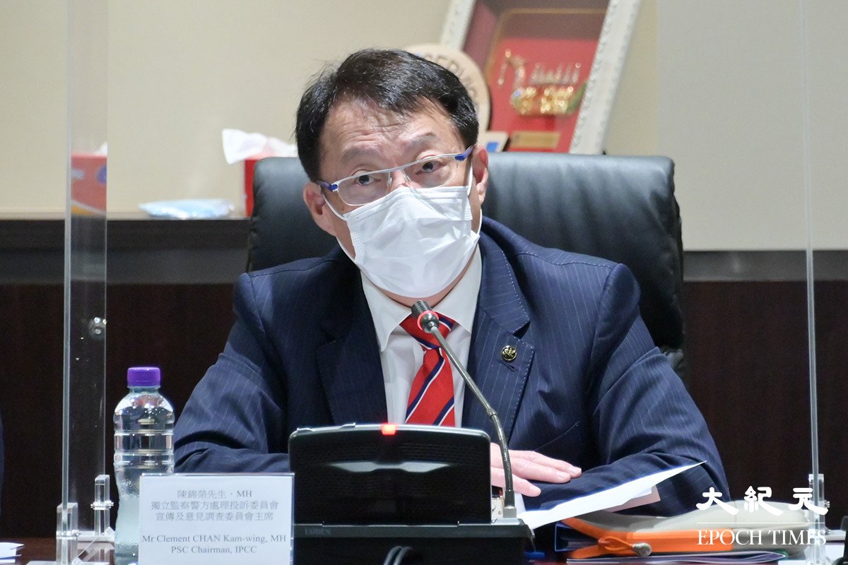 政府委任去調查壹傳媒公司事務的審查員陳錦榮，今日 (11日) 稱現在尚欠一些工作未完成，「一半機會可能要延長」其委任。資料圖片。（郭威利／大紀元）